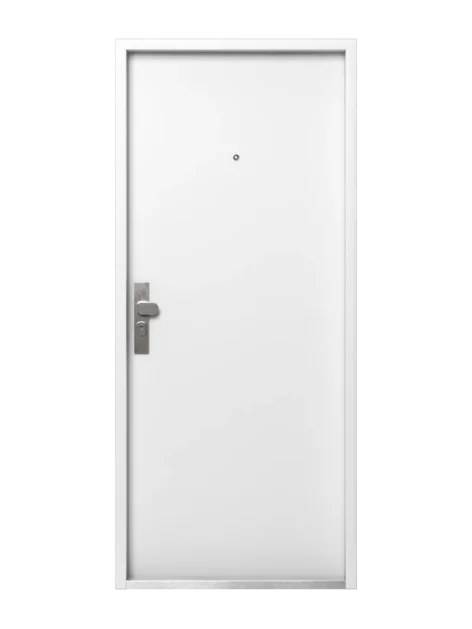 Bezpečnostné dvere Securido hladké, biela